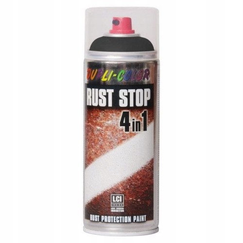 RUST STOP czarny