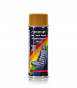 MOTIP LEATHER PAINT LAKIER DO SKÓRY SPRAY 200ml rudy