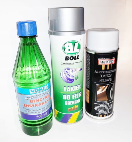 zestaw do felg srebrny