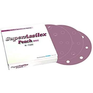 KOVAX  ASSILEX PEACH P1500 150mm RZEP 15 otw 1szt