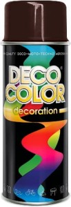 DECO COLOR FARBA LAKIER RAL 8017 POŁYSK SPRAY 400ml