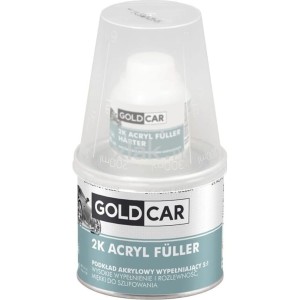 GOLDCAR PODKŁAD AKRYLOWY 2K WYPEŁNIAJĄCY CZARNY 960 ml  kpl 