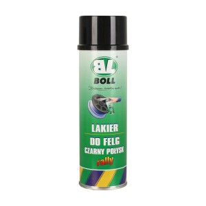 BOLL LAKIER DO FELG SAMOCHODOWYCH spray czarny połysk
