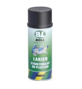 BOLL LAKIER STRUKTURALNY DO PLASTIKU spray  czarny
