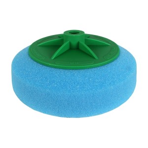 BOLL GĄBKA MINI 80mm DO POLEROWANIA na gwint  NIEBIESKA