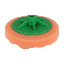 BOLL GĄBKA PROFILOWANA 150mm DO POLEROWANIA na gwint POMARAŃCZOWA  