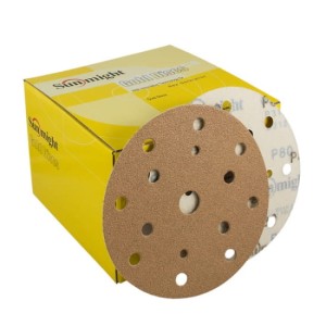 SUNMIGHT GOLD Krążek ścierny 150mm 7 otw.  P40 1 szt. 