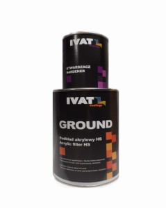 IVAT GROUND 5+1 PODKŁAD AKRYLOWY 0,8+0,160 KPL szary 