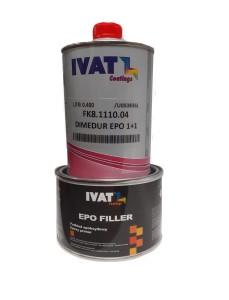IVAT EPO FILLER 1+1 PODKŁAD EPOKSYDOWY 0,8 l kpl.