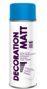 LAKIER MATOWY DECORATION RAL 5015 NIEBIESKI  SPRAY 400ml     (1)