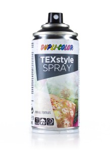 FARBA LAKIER DO TKANIN UBRAŃ spray 150ml CZARNY