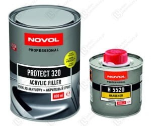 NOVOL PROTECT 320 PODKŁAD AKRYLOWY 4+1 1L/kpl biały