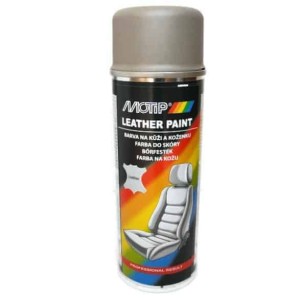 MOTIP LEATHER PAINT LAKIER DO SKÓRY SZARY 4232 spray 200 ml 