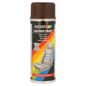 MOTIP LEATHER PAINT LAKIER DO SKÓRY BRĄZOWY 4238 spray 200 ml  
