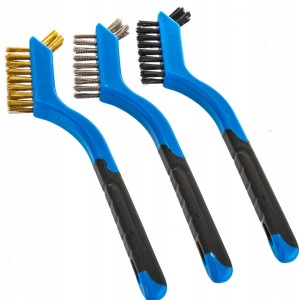 SZCZOTKA DRUCIANA komplet 3 szt GEKO