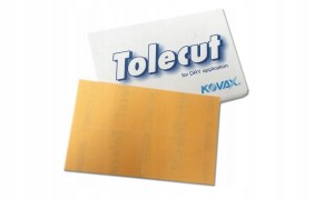 KOVAX TOLECUT orange SHEET P1200 70x114mm    