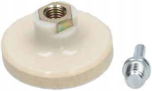 ITALKO PAD FILCOWY DO POLEROWANIA SZYB Z ADAPTEREM  M14 70MM