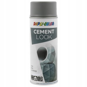 LAKIER DEKORACYJNY IMITUJĄCY CEMENT jasno szary SPRAY 