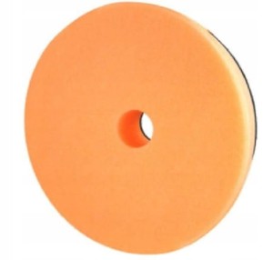 BOLL gąbka do polerowania DUO / otwartokomórkowa na rzep 30mm pomarańczowa