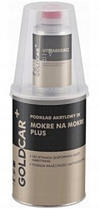 Podkład akrylowy GOLDCAR+ 2K Mokre Na Mokre Plus 6:1