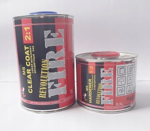 FIRE 2+1 LAKIER BEZBARWNY 1,5l kpl utwardz. szybki