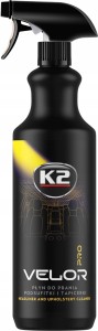 K2 VELOR PRO DO PRANIA TAPICERKI USUWA PLAMY BRUD 1L