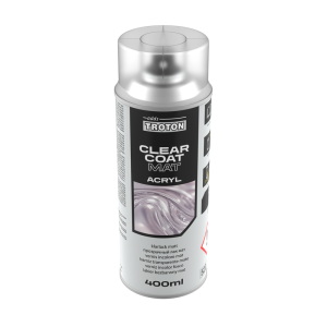 Lakier bezbarwny akrylowy matowy Troton spray 400 ml  