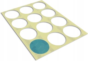 Kovax TOLECUT Krążek ścierny K2500 BLUE 34mm samoprzylepny