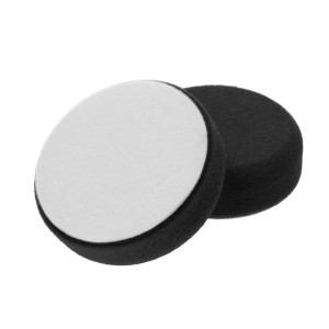 GĄBKA POLERSKA NA RZEP GŁADKA CZARNA 75mm ITALKO 