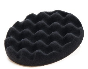 BOLL GĄBKA PROFILOWANA 150mm DO POLEROWANIA na rzep CZARNA