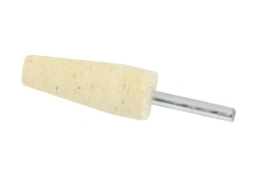 filc polerski stożkowy na trzpieniu 20x50x6