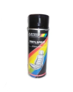MOTIP VINYL WINYLOWY LAKIER DO SKÓRY CZARNY spray 400 ml 