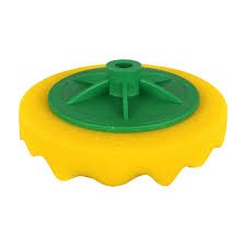 BOLL GĄBKA PROFILOWANA 150mm DO POLEROWANIA na gwint   ŻÓŁTA